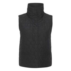 NWT CULTURE Black Donia Light Quilt Vest